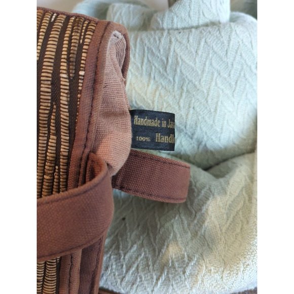 Rattan Bag Woven Straw Handbag Women Summer Tote Purse - Picture 4 of 5